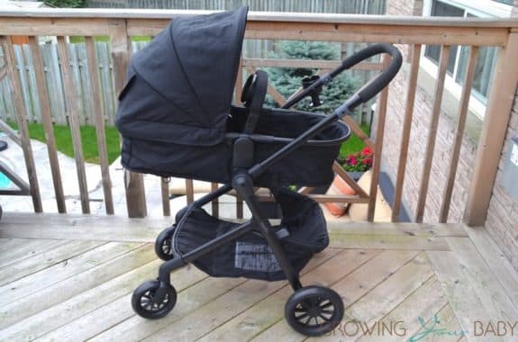 evenflo bassinet stroller how to use