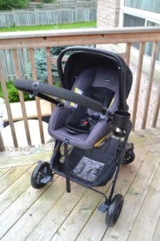 Evenflo Pivot Travel System - infant car seat