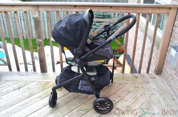 Evenflo Pivot Travel System - infant car seat