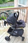 Evenflo Pivot Travel System - infant car seat forward facing