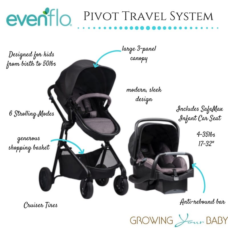 evenflo travel system reviews