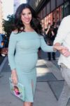 Pregnant Roselyn Sanchez promotes her book in New York City