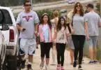 Adam Sandler, Sadie Madison Sandler, Sunny Madeline Sandler, Jackie Sandler at Malibu chili cook-off