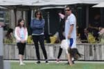 Adam Sandler, Sadie Madison Sandler, Sunny Madeline Sandler, Jackie Sandler out with his family in Malibu