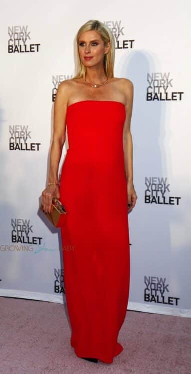 Pregnant Nicky Hilton Rothschild at the Ballet Fall Gala 2017 NYC