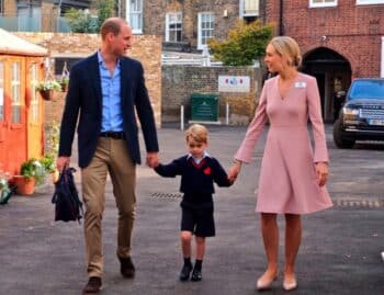 Prince George attends Thomas's Battersea on his first day of school