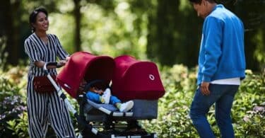 2018 bugaboo Donkey² double Stroller out for a walk
