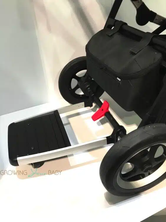 2018 Thule Sleek Stroller -  with ride-on board