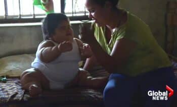 62 pound baby Luis Manuel Gonzales