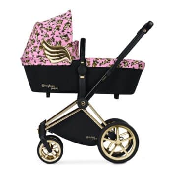 CYBEX x Jeremy Scott - priam carrycot pink