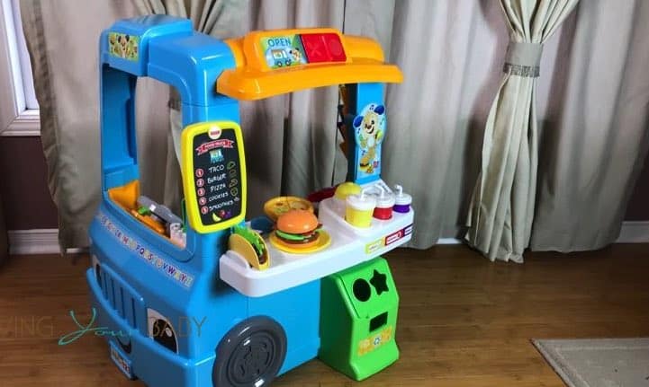 Fisher Price Laugh Learn Servin Up Fun Food Truck f