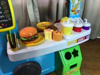Fisher-Price Laugh & Learn Servin' Up Fun Food Truck - food