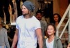 Gabriel Aubry enjoys an afternoon of shopping with daughter Nahla f