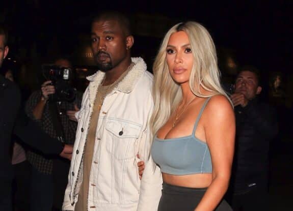 Kim Kardashian West and Kanye West