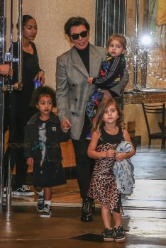 Kris Jenner, Penelope Disick, North West, Reign Disick at Coco