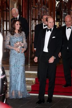 Prince William and Catherine Duchess of Cambridge attend the Royal Variety Performance