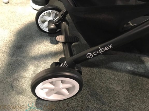 cybex Eezy S Twist stroller - wheels and suspension