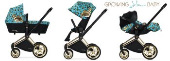 cybex by jeremy scott cherub collection - Priam blue