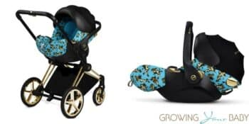 cybex by jeremy scott cherub collection - cloud q infant car seat