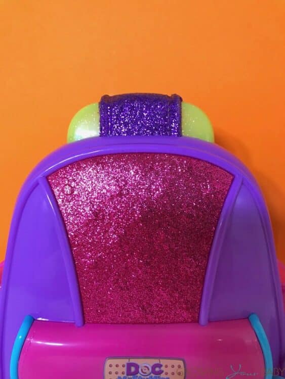 Doc McStuffins First Responders Backpack Set - sparkly backpack