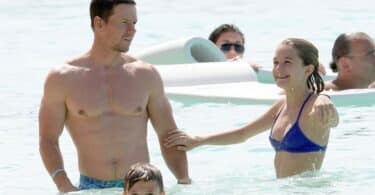 Mark Wahlberg spends the holidays in Barbados with his family