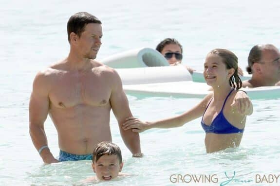 Mark Wahlberg spends the holidays in Barbados with his family