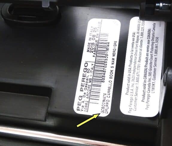 Peg Perego - Folding Latch Recall