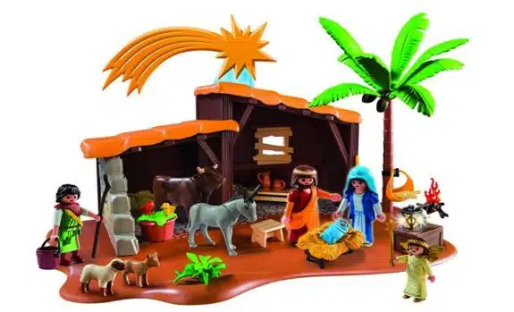 Playmobil Nativity Stable with Manger - Kid Friendly