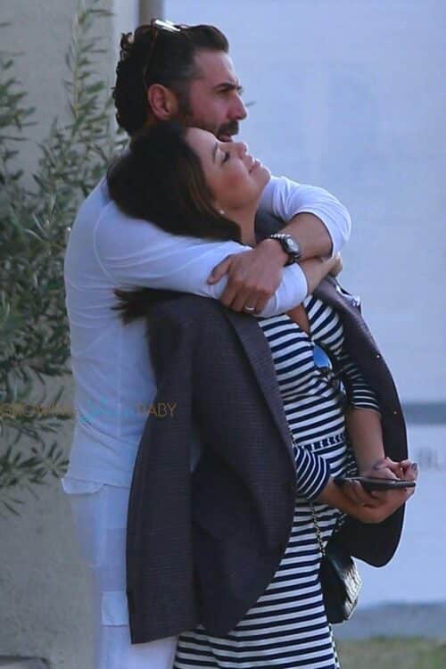 Pregnant Eva Longoria and Jose Baston