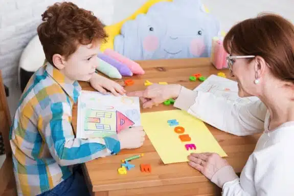 brain stimulation to treat children autism