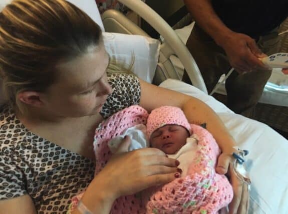 Anna Howard with baby JoyAnn