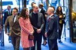 British Royals Prince William and Kate Middleton visit NK department store in Sweden
