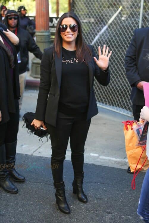 Eva Longoria poses at the Los Angeles Women's March 2018