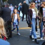 Nicole Richie brings her daughter Harlow Madden to the 2018 Los Angeles Women's March
