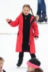 Harper Beckham goes ice skating in Central Park NYC