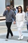 Pregnant Eva Longoria grabs lunch at Villa Blanca Restaurant with husband Jose Baston