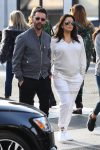 Pregnant Eva Longoria grabs lunch at Villa Blanca Restaurant with husband Jose Baston