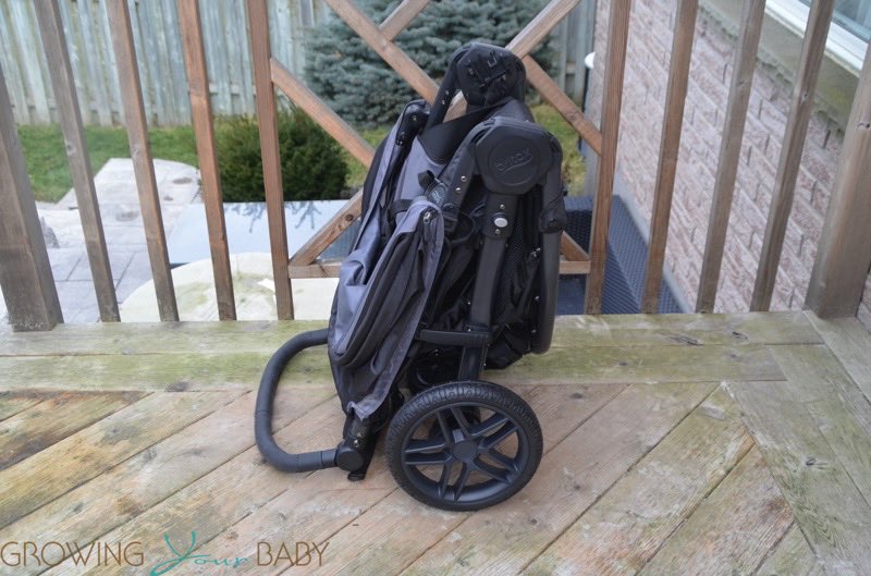 britax folding stroller