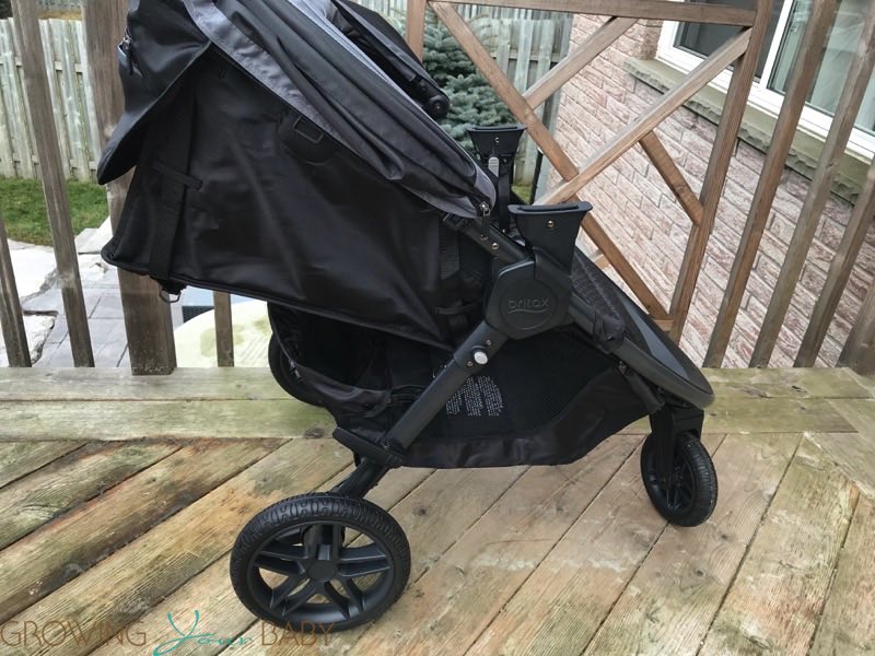 britax stroller recline