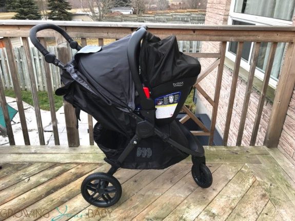Britax B-Free Stroller review - travel system