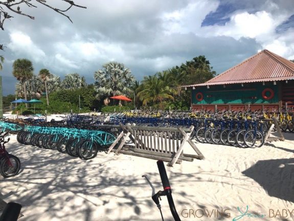 Disney's Private Island Castaway Cay - bike rental