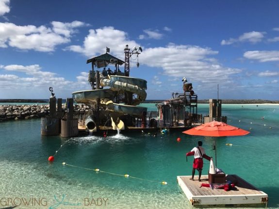 Disney's Private Island Castaway Cay - waterslide