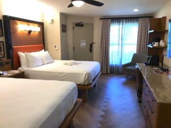 Disney's Coronado Springs Resort Renovated Cabana Room