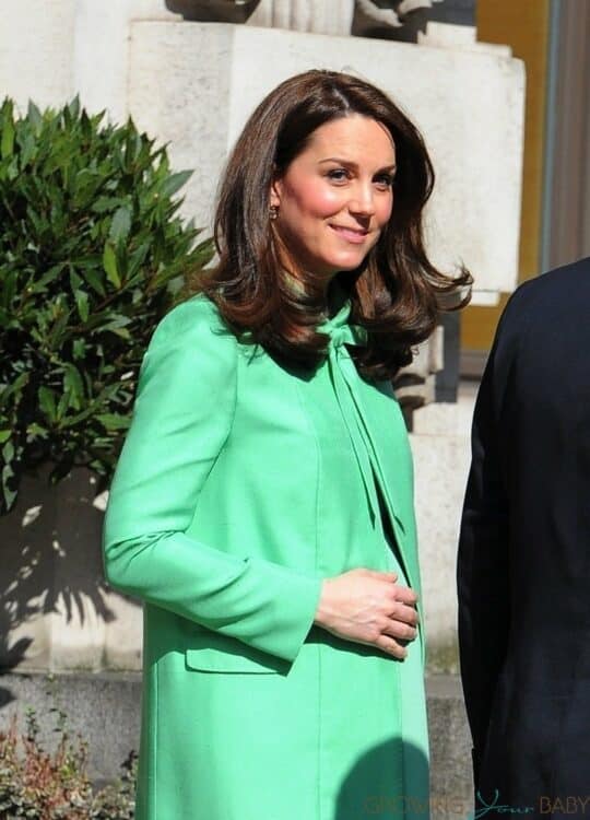Kate Middleton, Duchess of Cambridge is seen outside of the Royal Society of Medicine