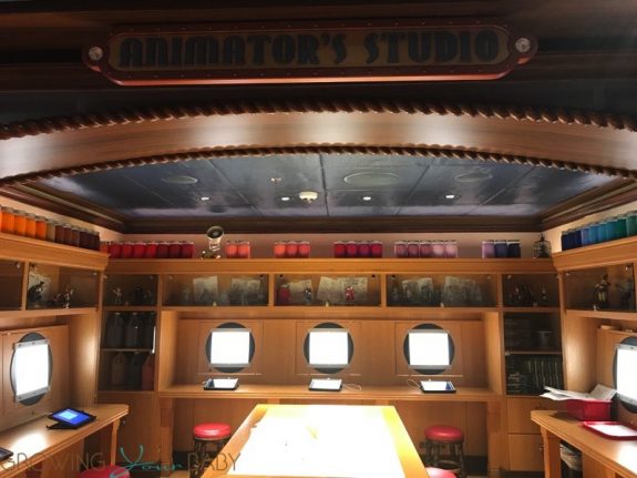 Disney Dream Oceaneer Club - animators studio