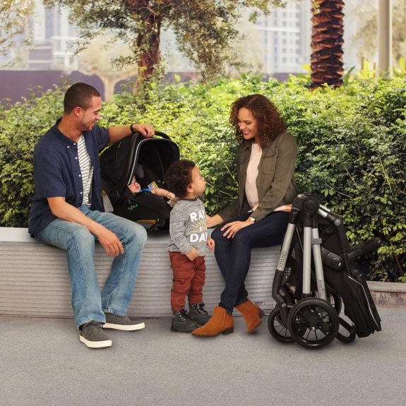 Evenflo Pivot Xpand Travel System - stroller folded