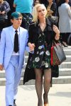 Gwen Stefani leaves Easter service with son Kingston Rossdale