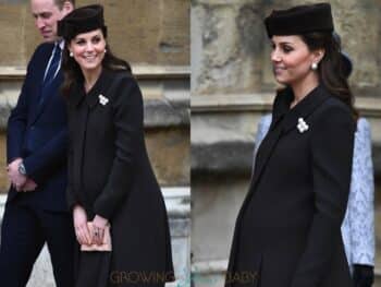 The duke and duchess attend Easter service in London 2018