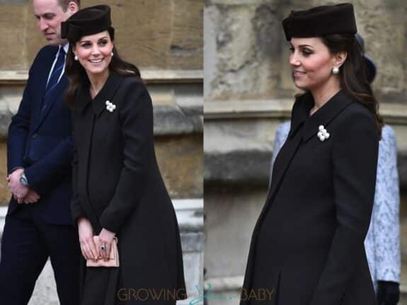 Kate and William Attend Easter Service in London | Growing Your Baby