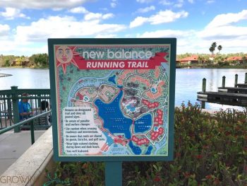 Walt Disney World Coronado Springs Resort - new balance jogging path